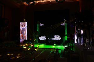 Beams and Video wall