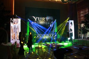 Beams and Video wall