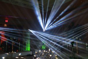 Beams and Video wall